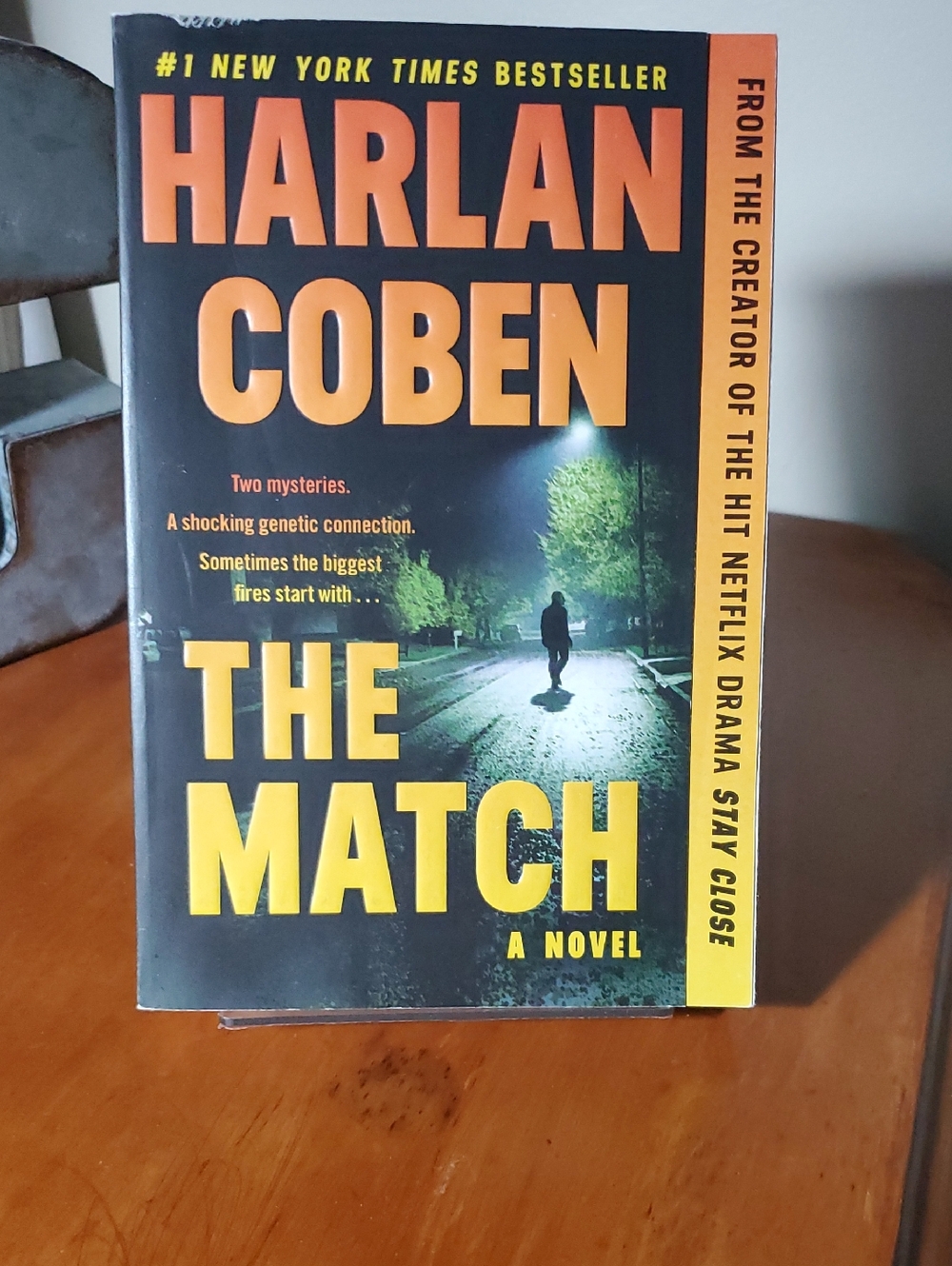 Harlan Coben - The Match (Yellow & Black Cover)